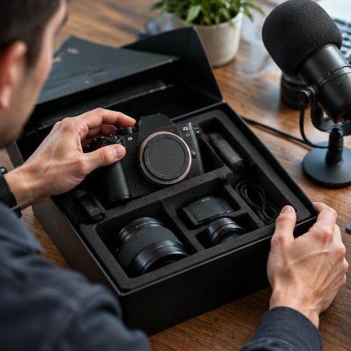 UGC Creator — Camera Kit Reveal — Pixalera video prompt